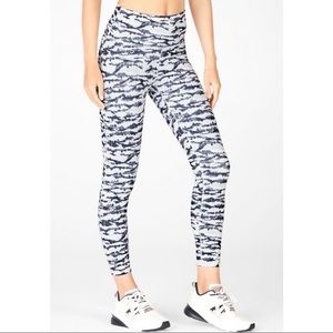 Fabletics High Waisted Powerhold Printed 7/8